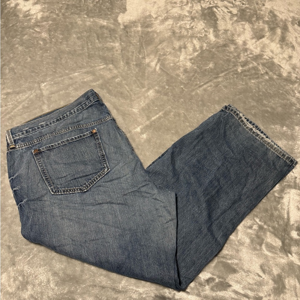 Old Navy Blue Straight Jeans Classic Style